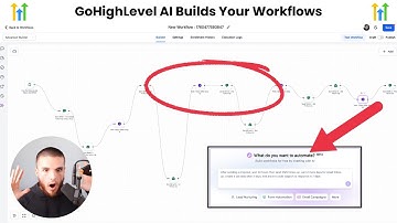 BRAND NEW: GoHighLevel AI Workflow Automation Builder