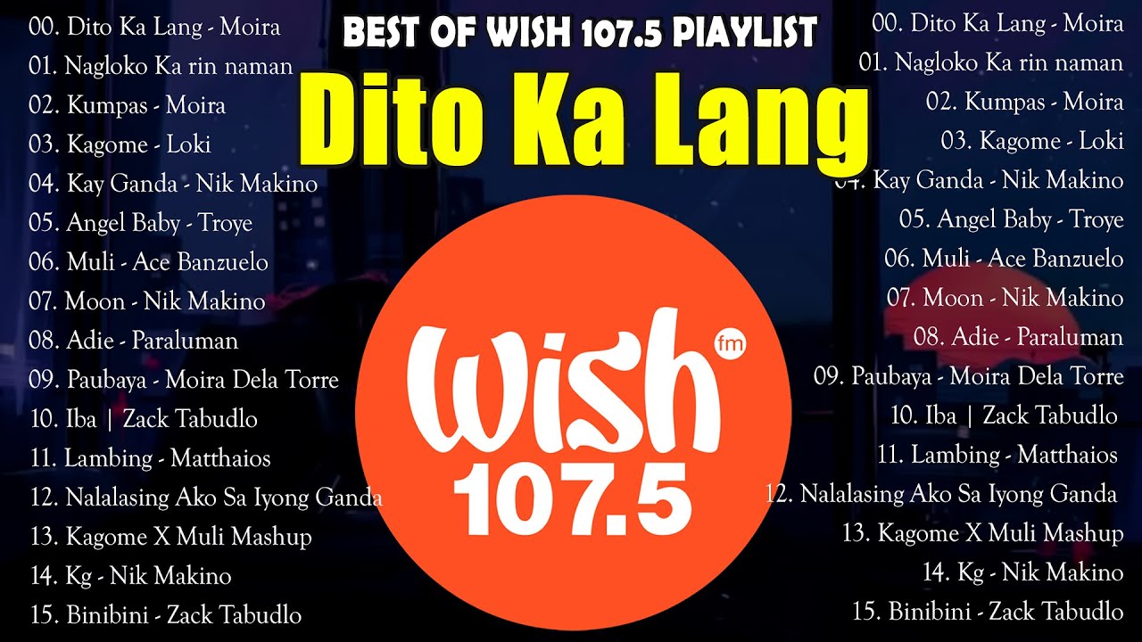 Top 1 Viral OPM Acoustic Love Songs 2023 PlaylistBest Of Wish 1075 Song Playlist 2023   OPM 2023