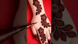 mehndi design for front hand|| mehandi design|| easy mehndi design||