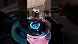 Crushing a Coke Can with Ice Water #science #demo #experiment #shortsfeed