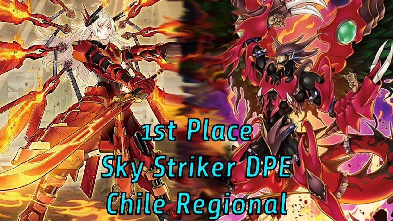 First place regional - Sky Striker DPE Deck profile January 2022 [EN]