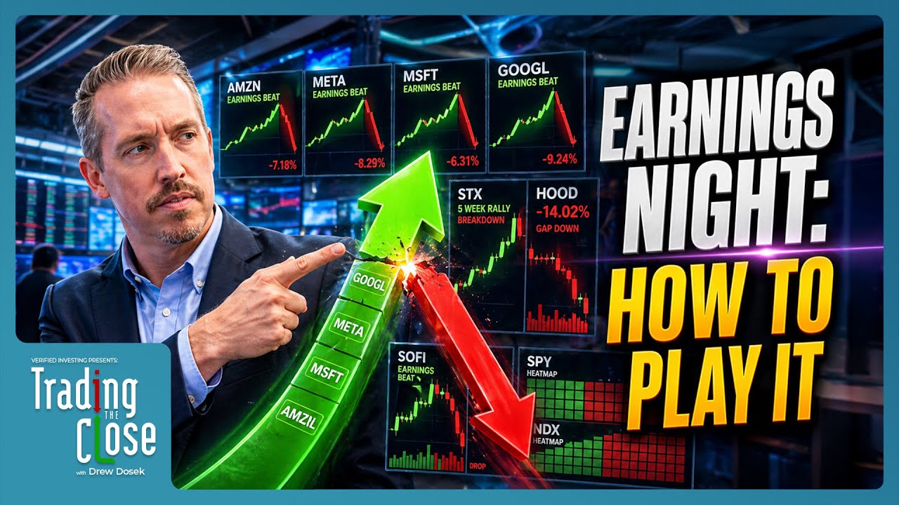 THE EARNINGS TRAP: STX Sells the News & HOOD Plunges 14%