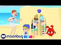 Morphle en Español - Los Bandidos Playeros | Caricaturas | Moonbug Kids en Español