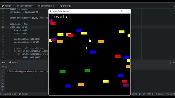 How To Create Turtle-Crossing-Game With Python Turtle Graphics