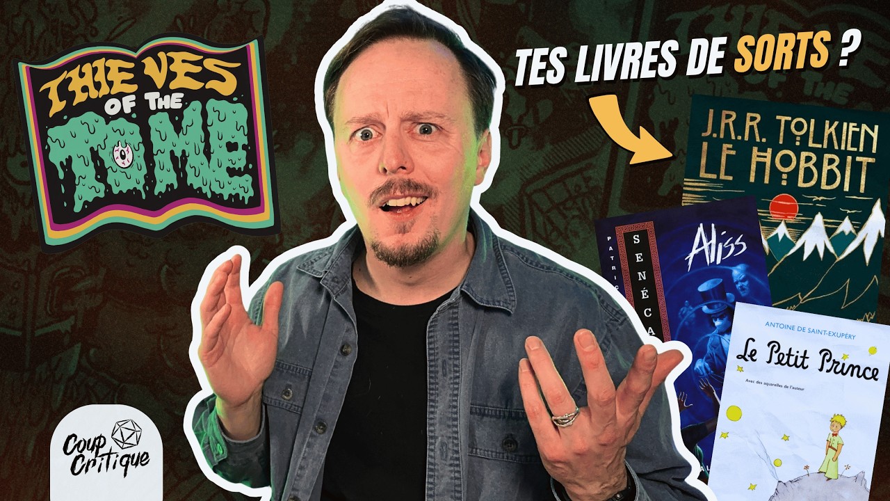 CRITIQUE JDR | Le JDR le plus imprévisible que j'ai joué - Thieves of the tome 📚🤯