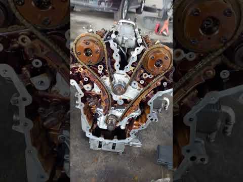 Timing Marks Ford Flex , Taurus, Edge 2010 V6 3.5L Duratec #timing #timingchain #ford #shorts