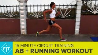 Celebrity 15 Minute Circuit Training – Ab & Running Workout Wealth