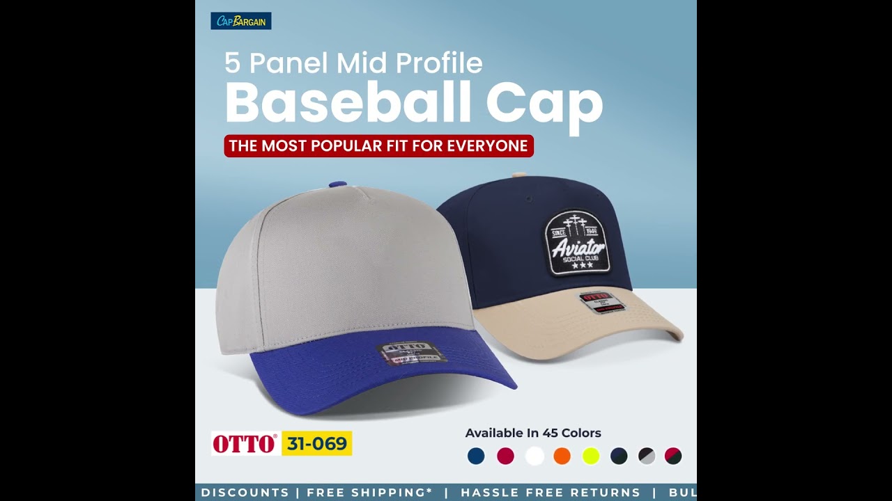 Wholesale OTTO 31-069 Baseball Hats – Best Deals at CapBargain! 