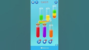 Color Flow - Water sort puzzle Level 6#game#gaming #gameplay#androidgames#puzzle#watersortpuzzlegame