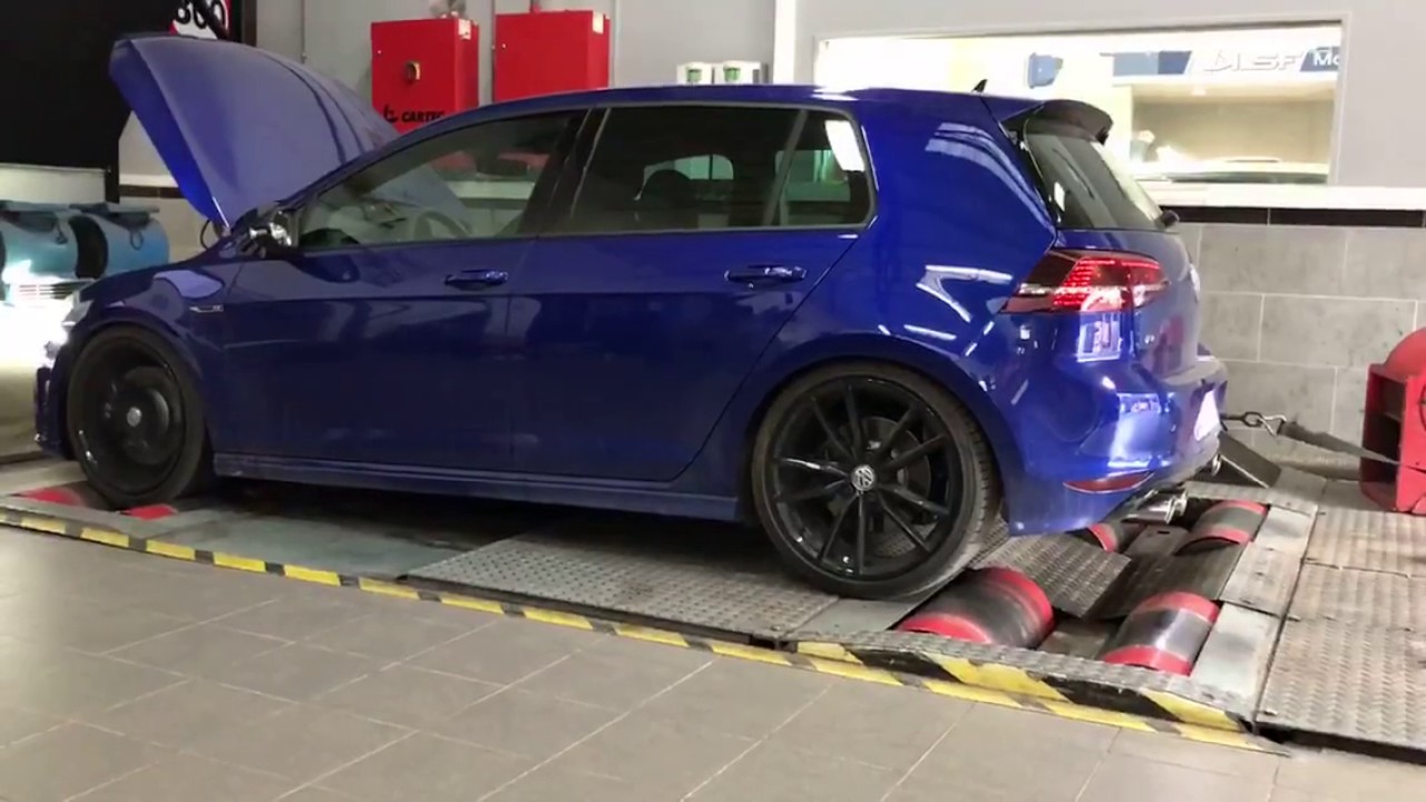 VW GOLF 7 R TTE525R MRC KSF MOTORSPORT DYNO TEST