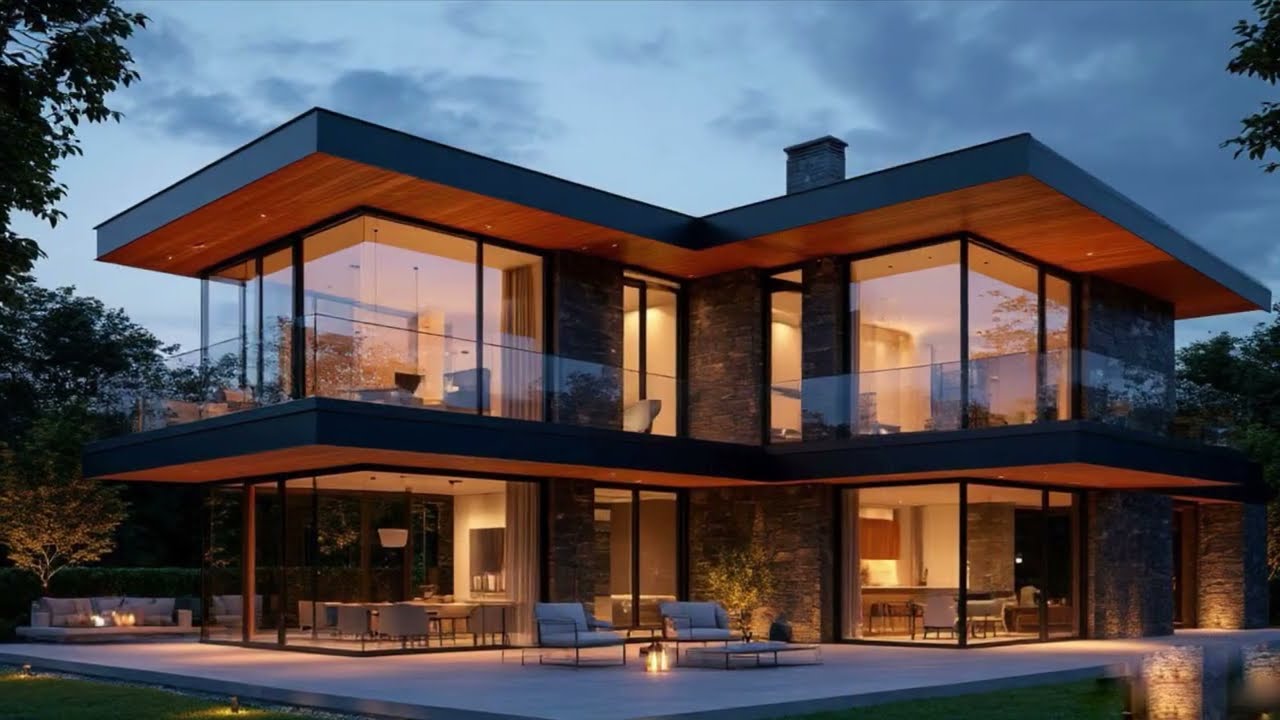 Ultra-Modern Two-Story House with WOW Interior & Designer Lighting | RELAX and Get Inspired