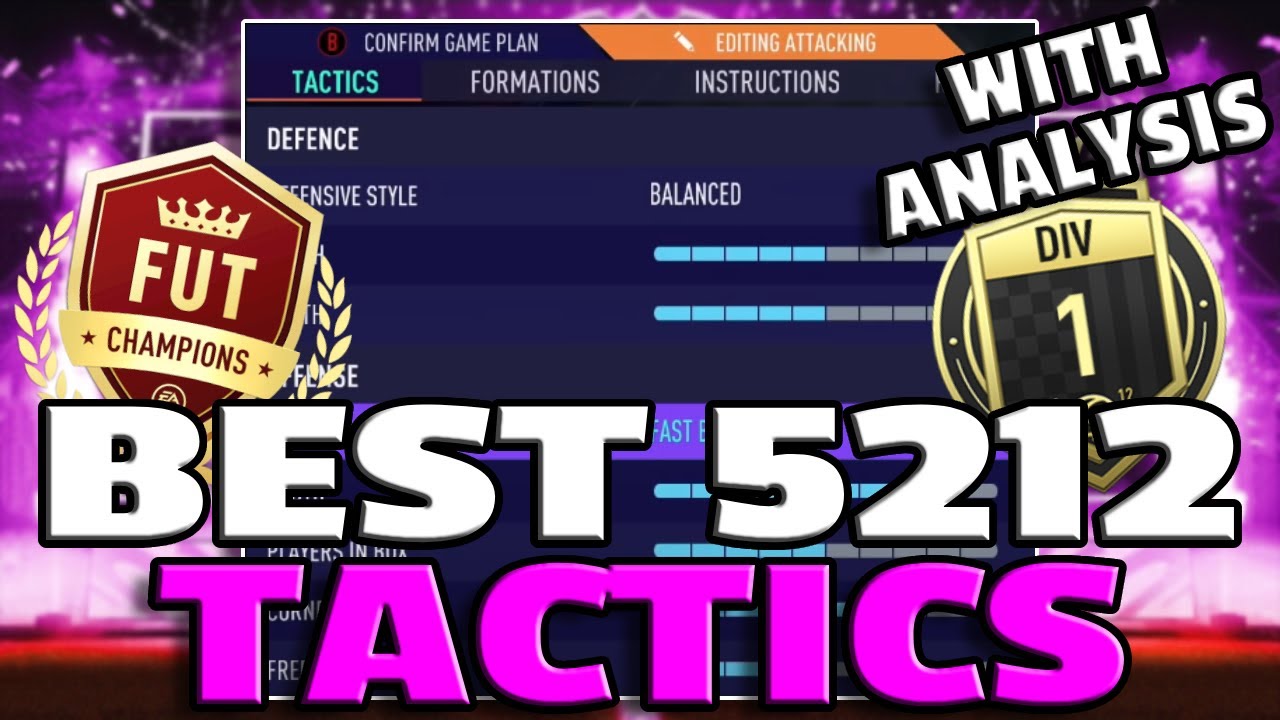 FIFA 21 *SUPER OVERPOWERED* PRO 5212 BEST BROKEN CUSTOM TACTICS/INSTRUCTIONS POST PATCH!! | FUT 21