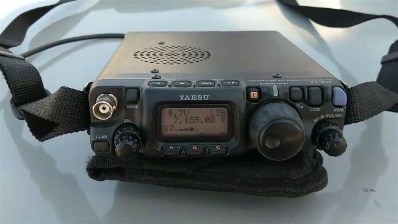 Antena de aro magnetico con Yaesu FT 817 ND