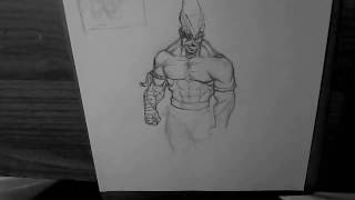 Adon Street Fighter drawing screenshot 5