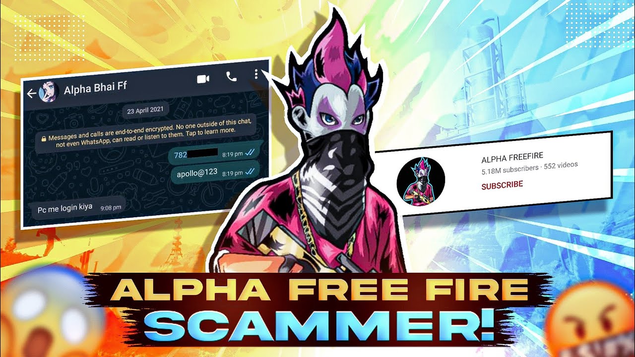 ALPHA FREE FIRE SCAMMER? | #FAMCLASHERS - YouTube