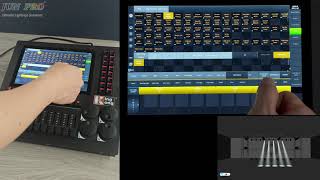 KING KONG DMX T1 คิงคอง Controller  JUN PRO Tutoria Shape Move Copy Delete