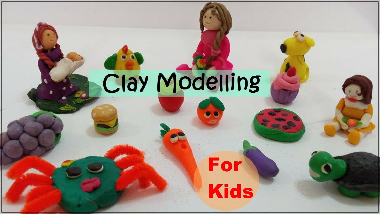 clay modelling for class 8
