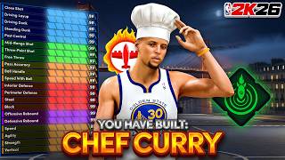 "CHEF CURRY" STEPHEN CURRY BUILD + DEEP BOMBER is BREAKING NBA 2K26