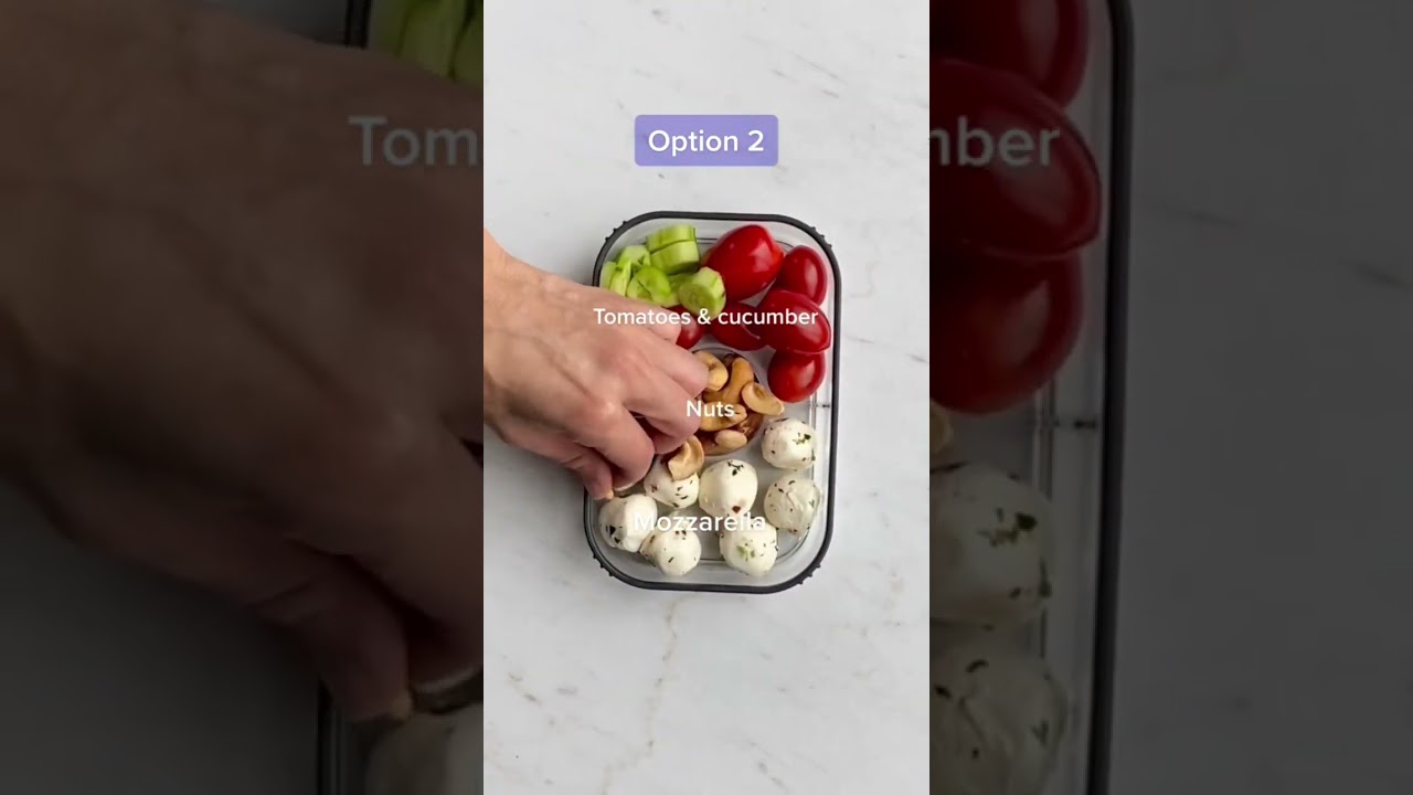 I’m a dietitian and here are 3 healthy balanced snacks!