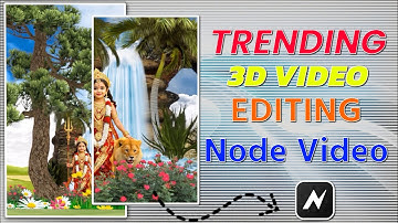 Professional Durga Maa 3D Video Editing | Node Video Tutorial