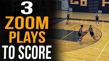 3 Zoom Action Basketball Plays to Confuse Defenses & Score Easy