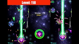 WALKTHROUGH Level 118 Alien Shooter [Campaign] Galaxy Attack: Best Arcade Shoot up Game Mobile screenshot 5