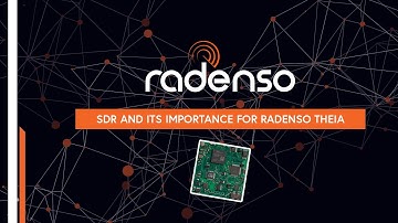 What is a software defined radio and why does it matter for Radenso Theia?