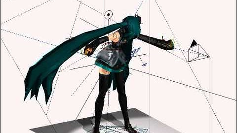 Hatsune Miku Koi Rig animation [Blender 3D] ver. 0.19 {test render} (Very Rough)