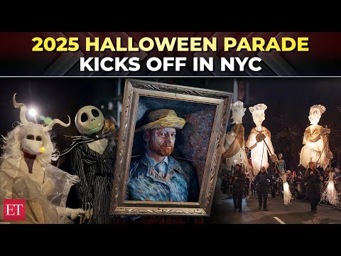 'A night of magic and masks': 2025 Halloween parade kicks off in NYC’s Greenwich village