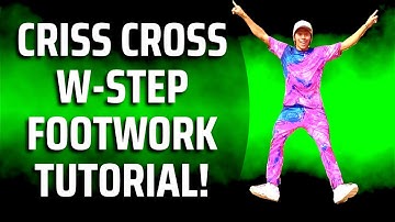 Shuffle Dance Tutorial: Criss Cross + W-Step | How To Shuffle With Kentobaby
