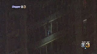Man Scales West Philadelphia High Rise Building After Reports Of Fire