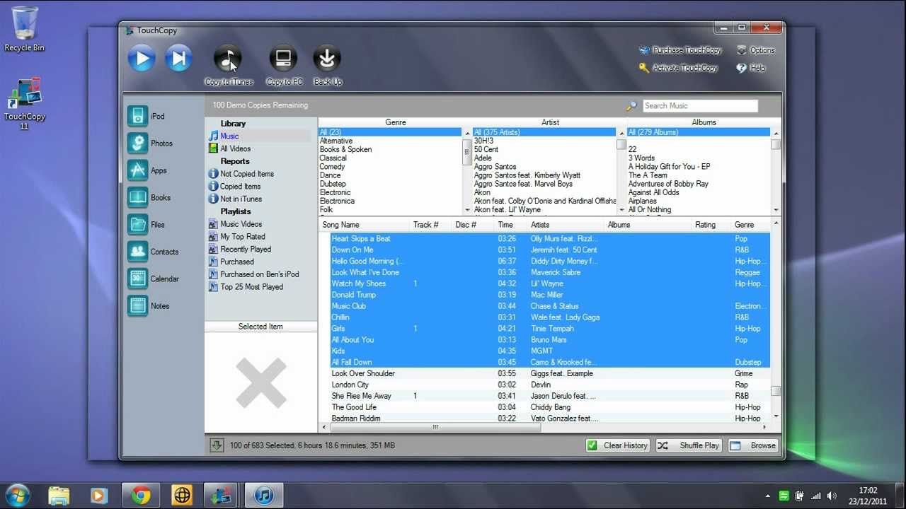 How to Copy Music and Videos from iPhone to iTunes on a New Computer for Free