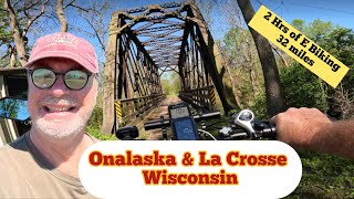 32 mile E Biking Adventure in Onalaska & La Crosse Wisconsin- May 10, 2024 by Nomadic E Biking Adventures 46 views 9 days ago 6 minutes, 23 seconds