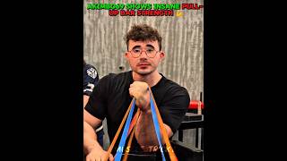 Akimbo69 Shows Insane Pull-Up Bar Strength 💪🔥 #armwrestling #workout