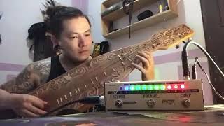 Alat Musik Tradisional SAPE Soundnya ENAK dipadu dg EFEK Valeton DAPPER ACOUSTIC by UYAU MORIS