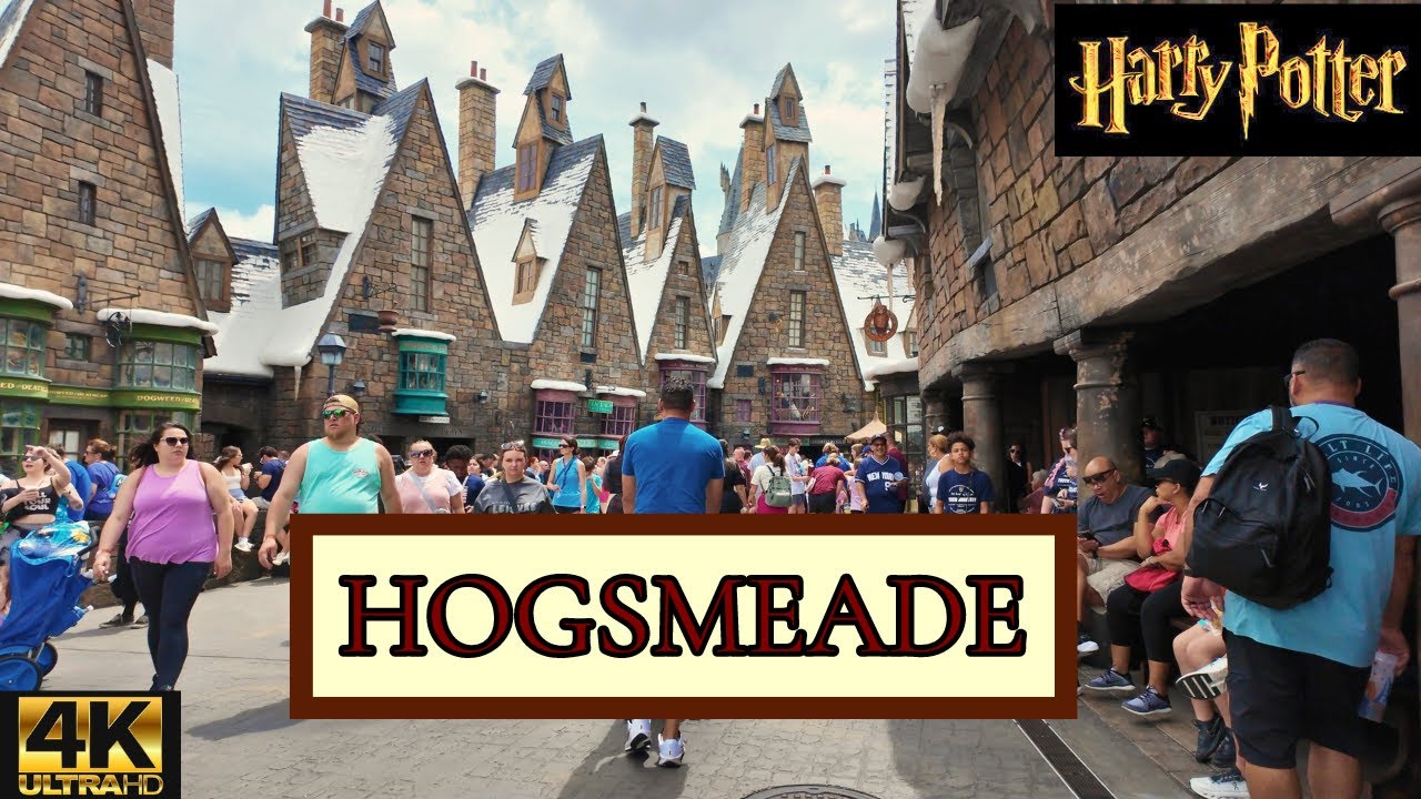 Full Hogsmeade Walkthrough - The Wizarding World of Harry Potter⚡️Universal Studios Orlando