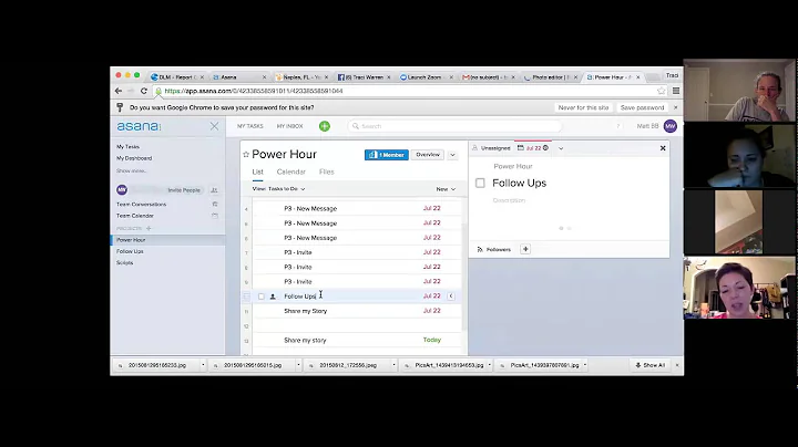 traci warren on Asana (team call August 12)