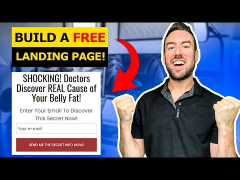 How to Build FREE Landing Page for Affiliate Marketing! (STEP BY STEP)