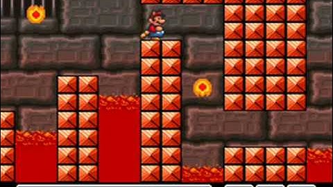 SMB3 for Super Mario All-Stars Custom Level #21 - Podoboo Power