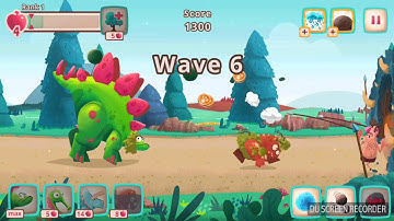 tap moi ra game dino bash #1chu khung long nho
