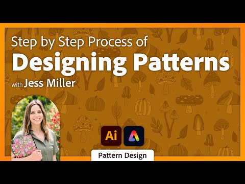 Designing Seamless Patterns in Adobe Illustrator with Jess Miller