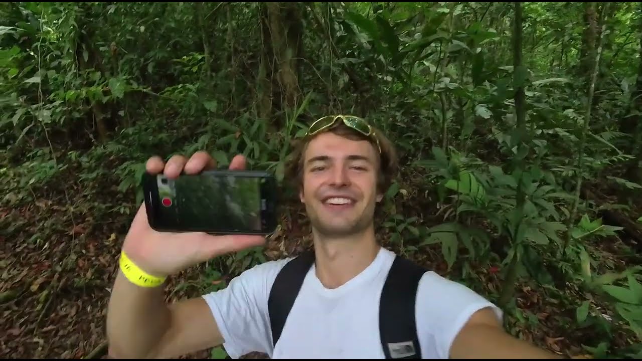 Monkeys started to FIGHT ME in Costa Rica!