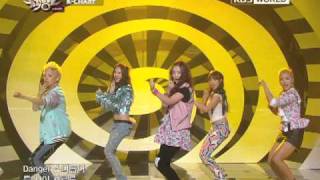 [Music Bank K-Chart] F(x) - Pinocchio (Danger) (2011.04.22)