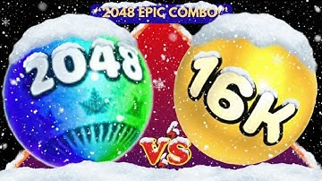 Ball Merge 2048 💥 vs Number Ball 3D Merge Master 🔵 vs Jelly Tube Run 2048 [16B to 2B]