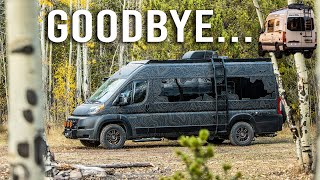 Goodbye Jayco Swift (Class B Promaster Van) - Hello Jayco TERRAIN 4x4 Sprinter