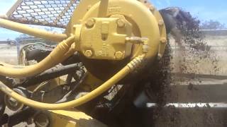 Subgrade Soil Removal In Progress For Roadway Construction