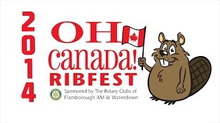 OH CANADA! RIBFEST 2014