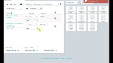 MAX POS Unlimited POS System- How to Bill in POS Screen
