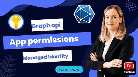 Add Graph Application Permissions to Managed Identity using Graph Explorer
