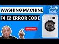 Hotpoint NM111065WCAUK Washing Machine Shows F4 E2 Error Code - Washing Machine Repair Guide